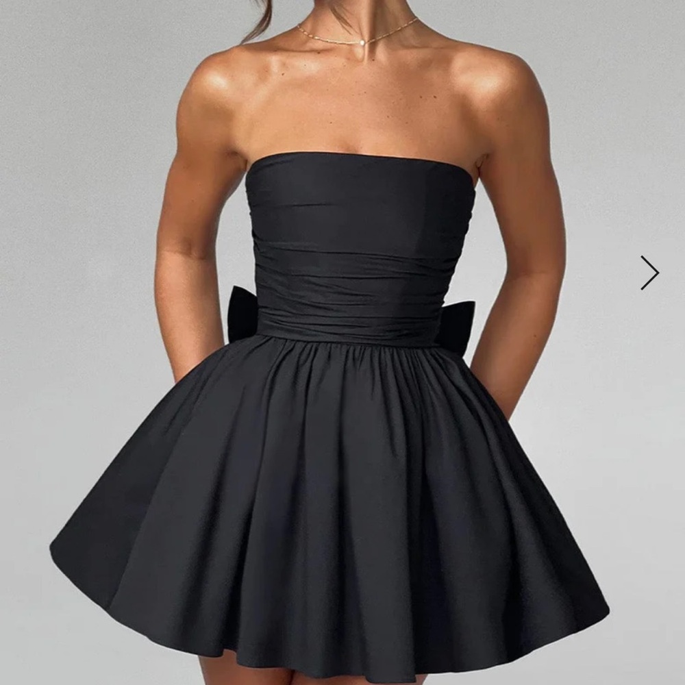 BabyBoo KATRINA MINI DRESS - BLACK